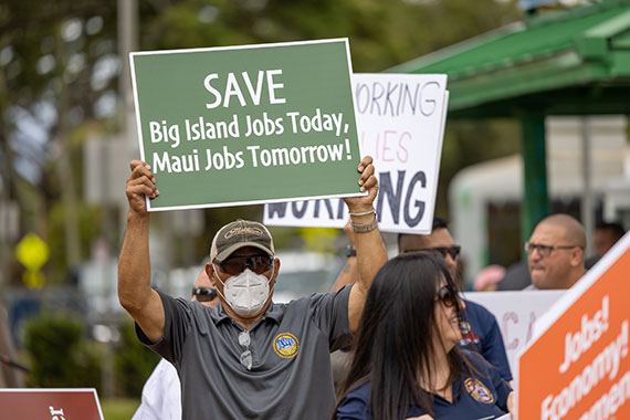 Save Big Island Jobs Today