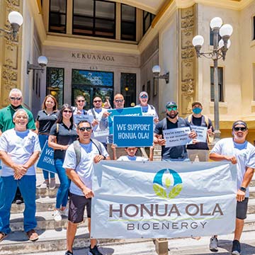 We support Honua Ola